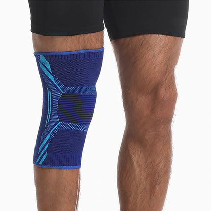 Genouillère de Maintien Sport bleu tendu